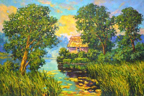House by the water. Iryna Kastsova