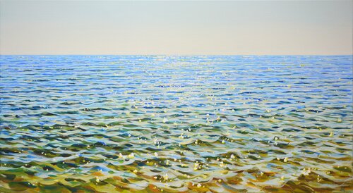 Morning light on the water. by Iryna Kastsova, Painting for Sale on Singulart