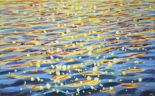 Light on the water 3. di Iryna Kastsova, Pittura in vendita su Singulart