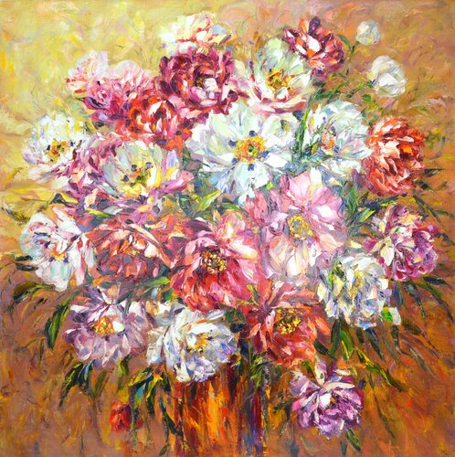 Bouquet. di Iryna Kastsova, Pittura in vendita su Singulart