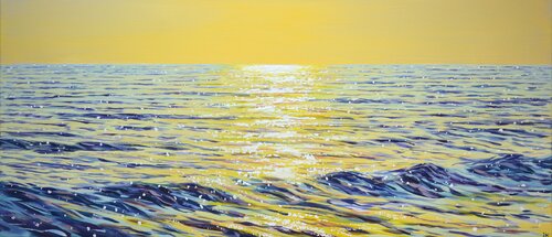 Warm ocean evening. Iryna Kastsova