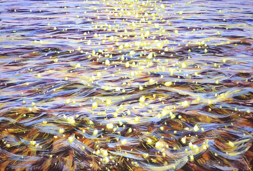Sun glare. Clear water. Iryna Kastsova