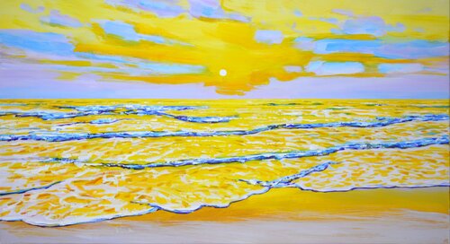 Sea. Sunset. Iryna Kastsova