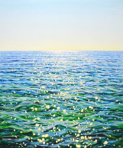 Music of the ocean 2. di Iryna Kastsova, Pittura in vendita su Singulart