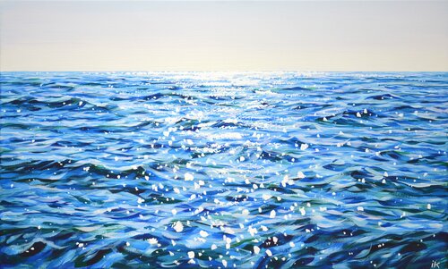 Glare on the water 6. van Iryna Kastsova, Schilderij te koop op Singulart