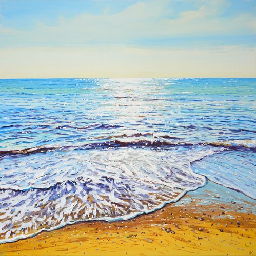 Favorite sea. van Iryna Kastsova, Schilderij te koop op Singulart