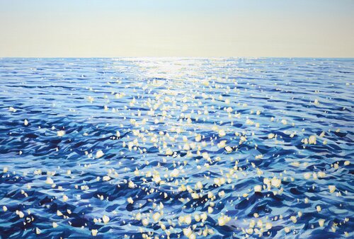 Light on the water 10. by Iryna Kastsova, 油畫 for Sale on Singulart