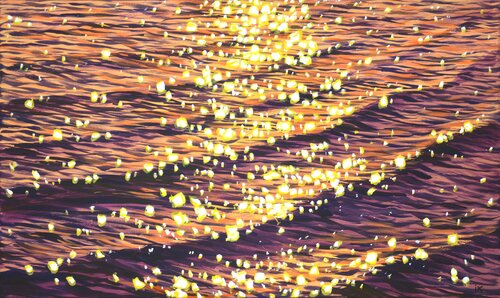 Evening glare 3. von Iryna Kastsova, Malerei kaufen auf Singulart