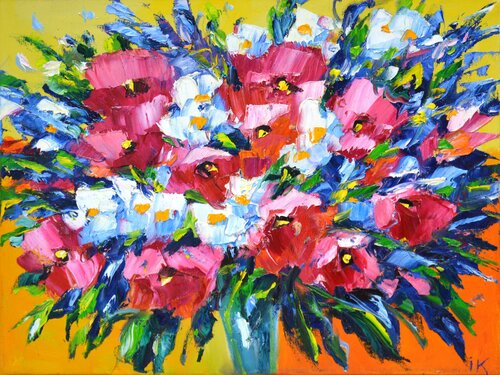 Bouquet. di Iryna Kastsova, Pittura in vendita su Singulart