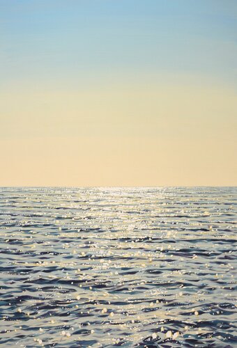 Silver of the ocean 2. van Iryna Kastsova, Schilderij te koop op Singulart