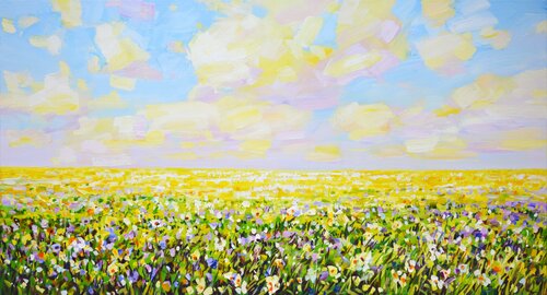 Summer. flower field 3. Iryna Kastsova
