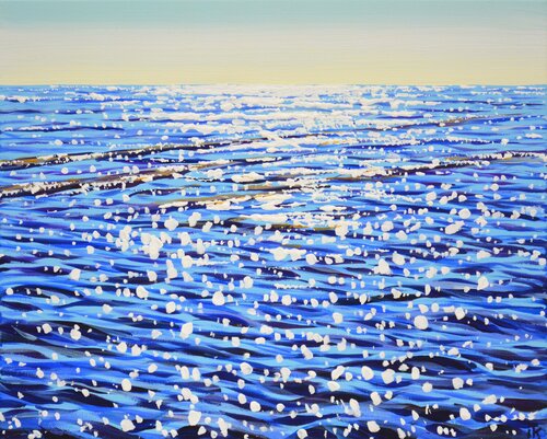 Seascape . Light 3. par Iryna Kastsova, Peinture en vente sur Singulart