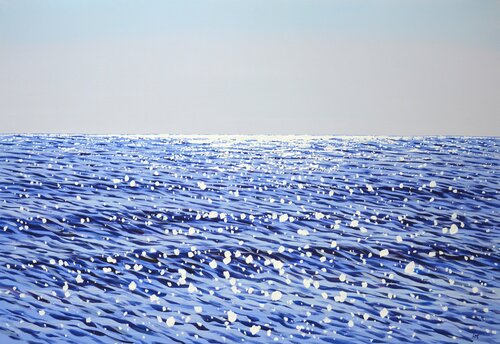 Ocean Light 10. di Iryna Kastsova, Pittura in vendita su Singulart