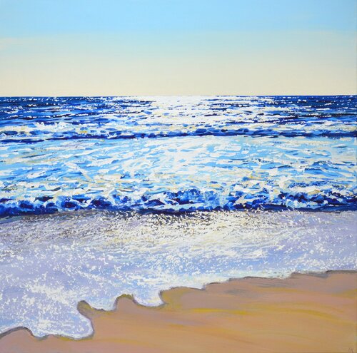 Ocean. Light 12. von Iryna Kastsova, Malerei kaufen auf Singulart
