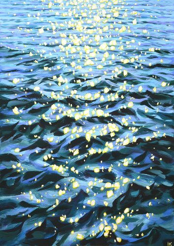 Solar sparks 2. par Iryna Kastsova, Peinture en vente sur Singulart