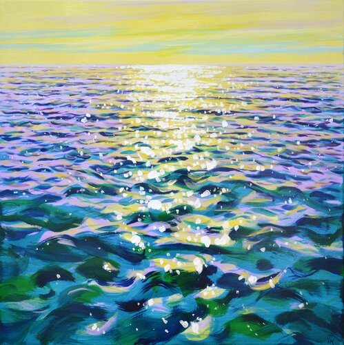 Sea. Light  110. di Iryna Kastsova, Pittura in vendita su Singulart