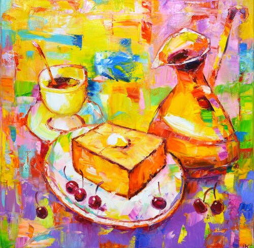 Still life with bread. Iryna Kastsova