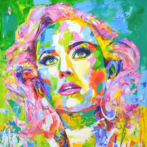Katy Perry van Iryna Kastsova, Schilderij te koop op Singulart