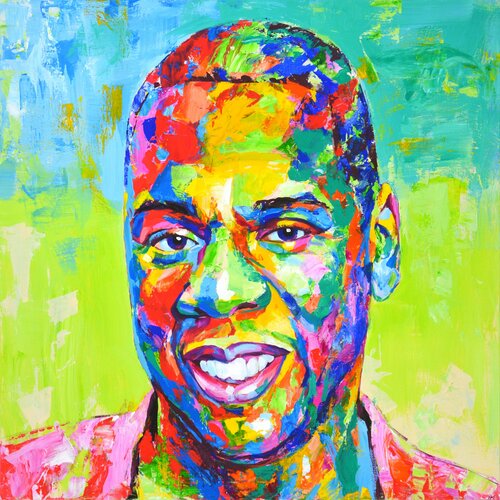 Jay-Z. von Iryna Kastsova, Malerei kaufen auf Singulart