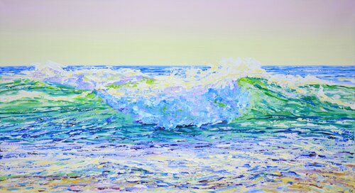 Ocean waves 3. van Iryna Kastsova, Schilderij te koop op Singulart