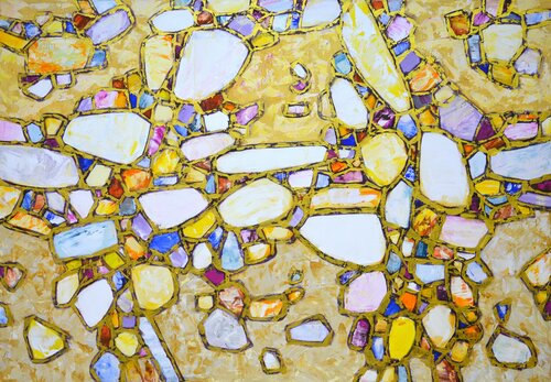 Gold around 2. di Iryna Kastsova, Pittura in vendita su Singulart