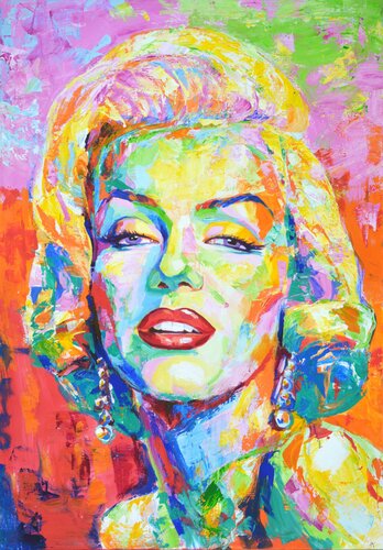 Marilyn Monroe 2. de Iryna Kastsova, Pintura a la venta en Singulart