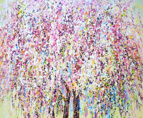 Sakura. par Iryna Kastsova, Peinture en vente sur Singulart