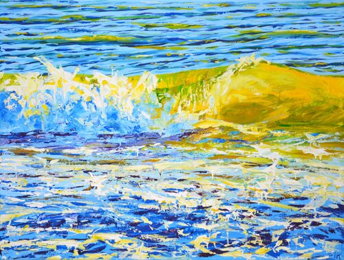 Waves 5. par Iryna Kastsova, Peinture en vente sur Singulart