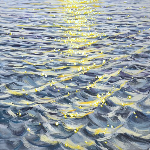 Light on the water 6. van Iryna Kastsova, Schilderij te koop op Singulart