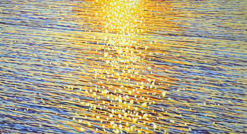 Light on the water 7. de Iryna Kastsova, Pintura a la venta en Singulart