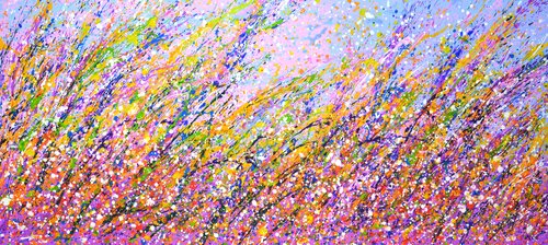 Pink evening. Summer. Iryna Kastsova