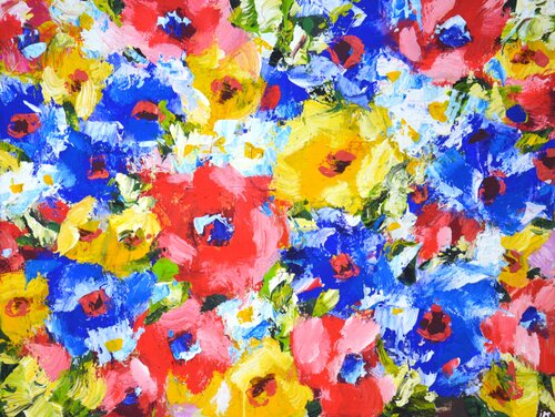 Flowers 22. par Iryna Kastsova, Peinture en vente sur Singulart