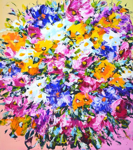 Floral mood 2. di Iryna Kastsova, Pittura in vendita su Singulart