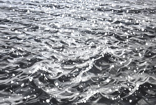 The silence of the ocean 2. von Iryna Kastsova, Malerei kaufen auf Singulart