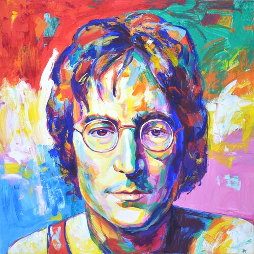 John Lennon by Iryna Kastsova, Painting for Sale on Singulart