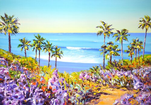 Laguna Beach. California 3. de Iryna Kastsova, Pintura a la venta en Singulart