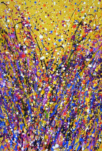 Expression on Gold. von Iryna Kastsova, Malerei kaufen auf Singulart