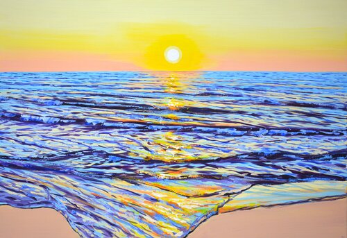 Ocean. Sunset 16. Iryna Kastsova