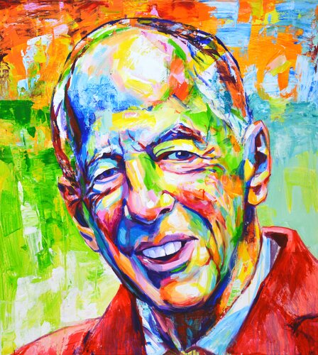 Baron Jacob Rothschild by Iryna Kastsova, Painting for Sale on Singulart