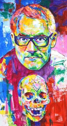 Damien Stephen Hirst van Iryna Kastsova, Schilderij te koop op Singulart