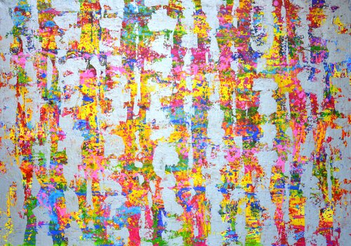 Expression with silver 3. di Iryna Kastsova, Pittura in vendita su Singulart