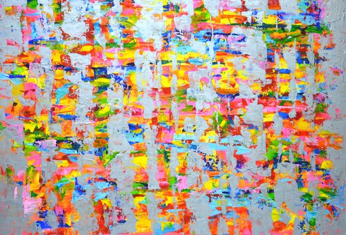 Expression with silver 5. di Iryna Kastsova, Pittura in vendita su Singulart