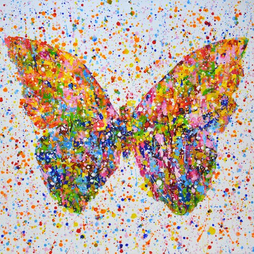Butterfly. par Iryna Kastsova, Peinture en vente sur Singulart