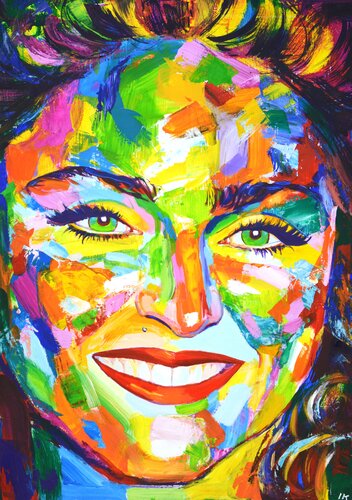 Madonna3. de Iryna Kastsova, Pintura a la venta en Singulart