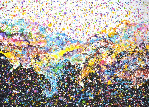 Day and night. di Iryna Kastsova, Pittura in vendita su Singulart