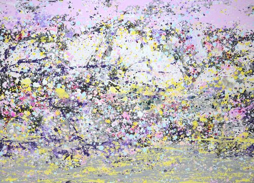 Subjective landscape 10. von Iryna Kastsova, Malerei kaufen auf Singulart