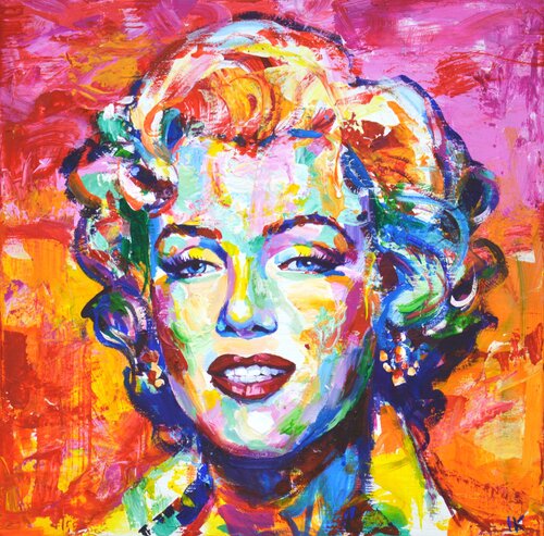 Marilyn Monroe 17 di Iryna Kastsova, Pittura in vendita su Singulart