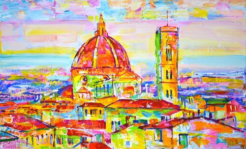 Florence di Iryna Kastsova, Pittura in vendita su Singulart