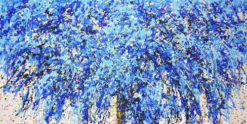 Blue tree. di Iryna Kastsova, Pittura in vendita su Singulart