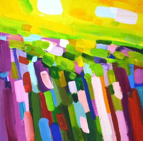 Abstract summer landscape Iryna Kastsova